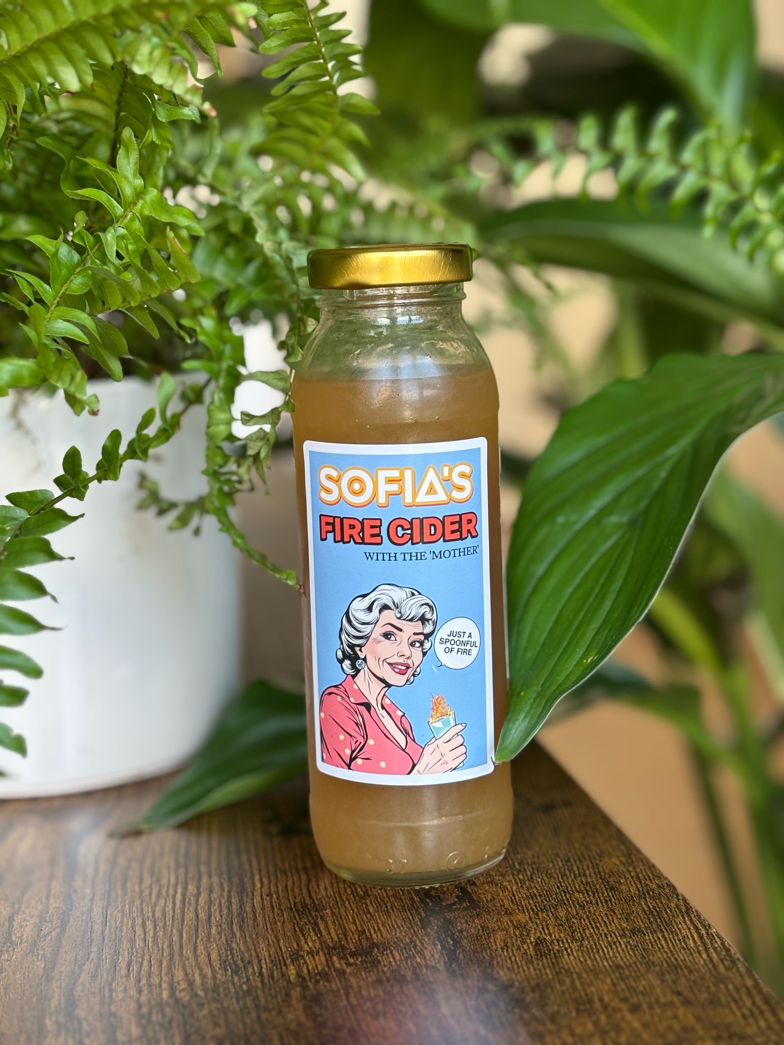 Sofia's Home Made Immunity Boosting Fire Cider - With the Mother