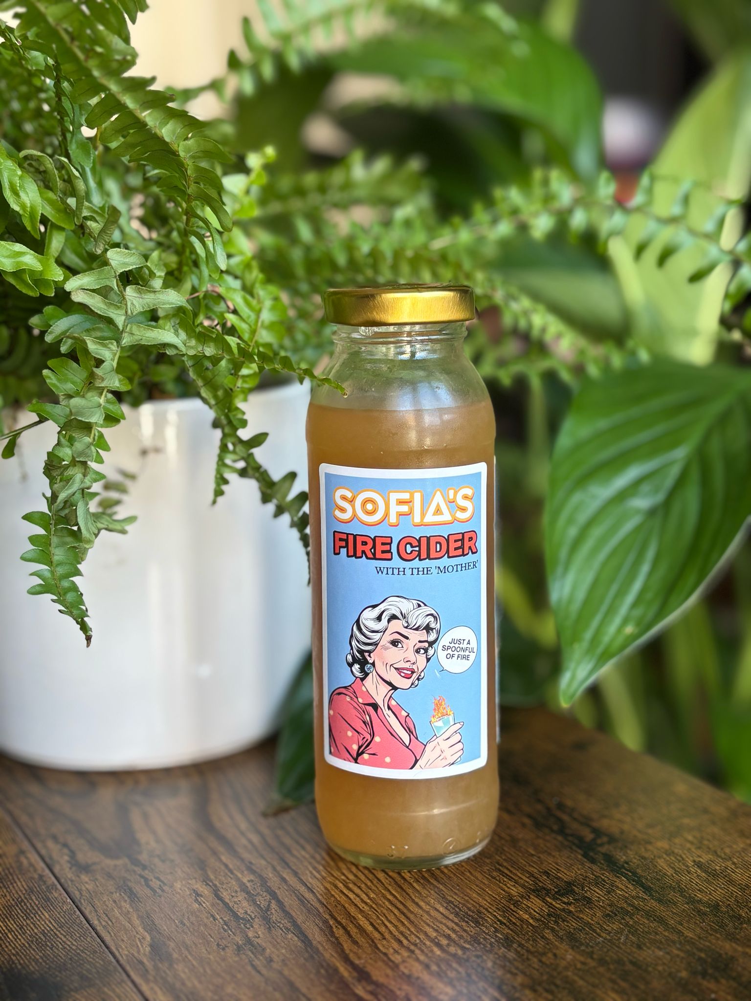 Sofia's Home Made Immunity Boosting Fire Cider - With the Mother