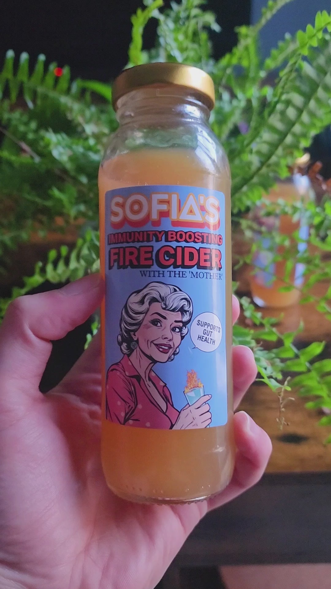 Sofia's Home Made Immunity Boosting Fire Cider - With the Mother